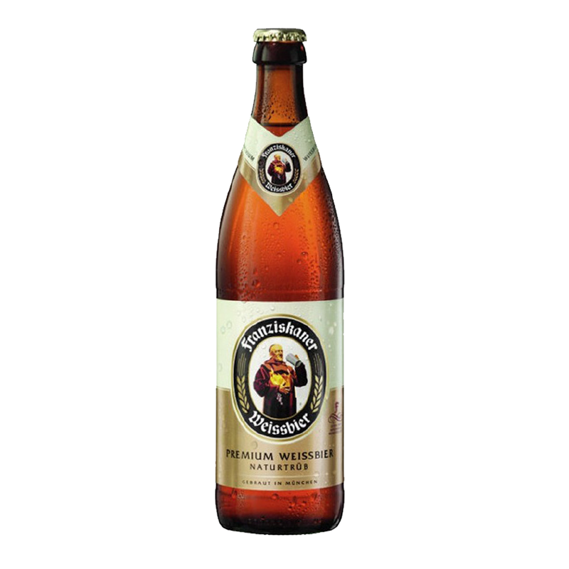 Franziskaner Hefe Weissbier Naturtrüb 5.0% 500ml