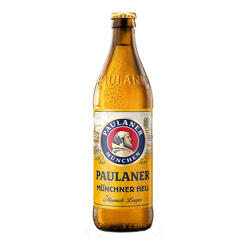 Paulaner Münchner Hell (Munich Lager) 4.9% 500ml