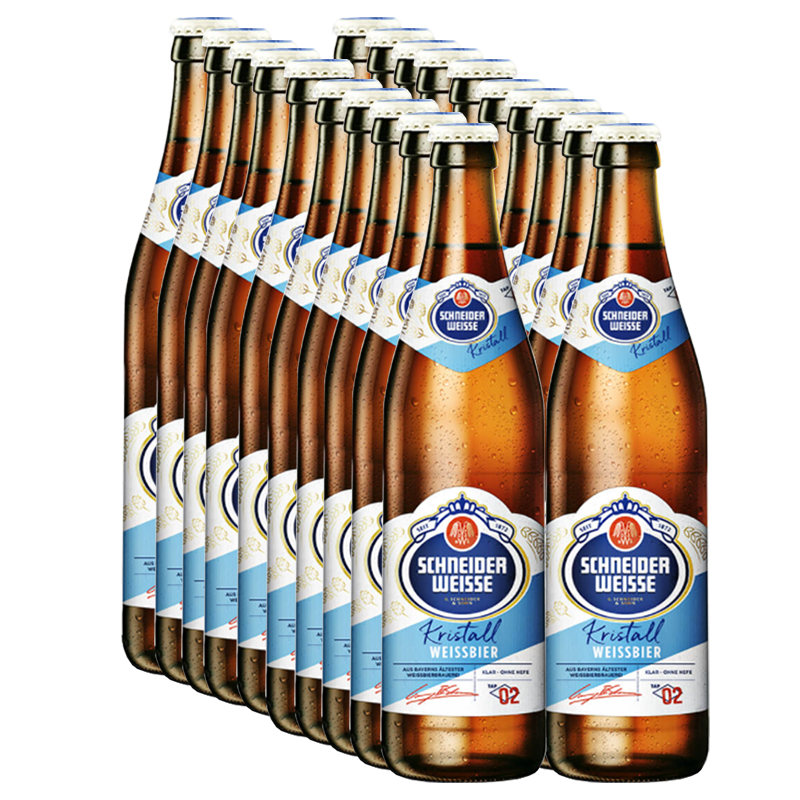 Schneider Weisse Tap 2 Kristall Weissbier 5.3% 500ml - 20 Pack