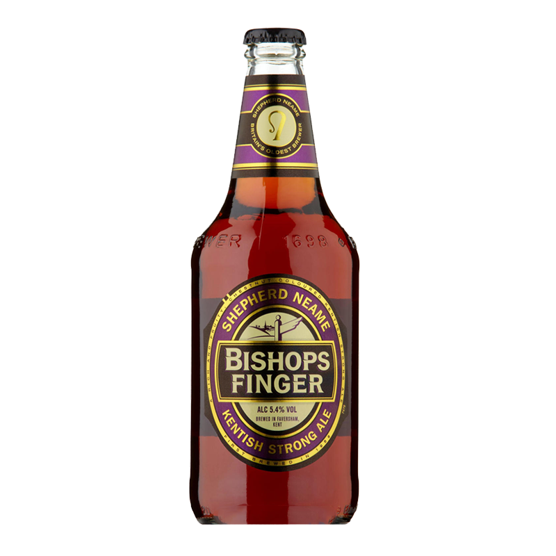 Shepherd Neame Bishops Finger Strong Ale 5.2% 500ml - 12 Pack