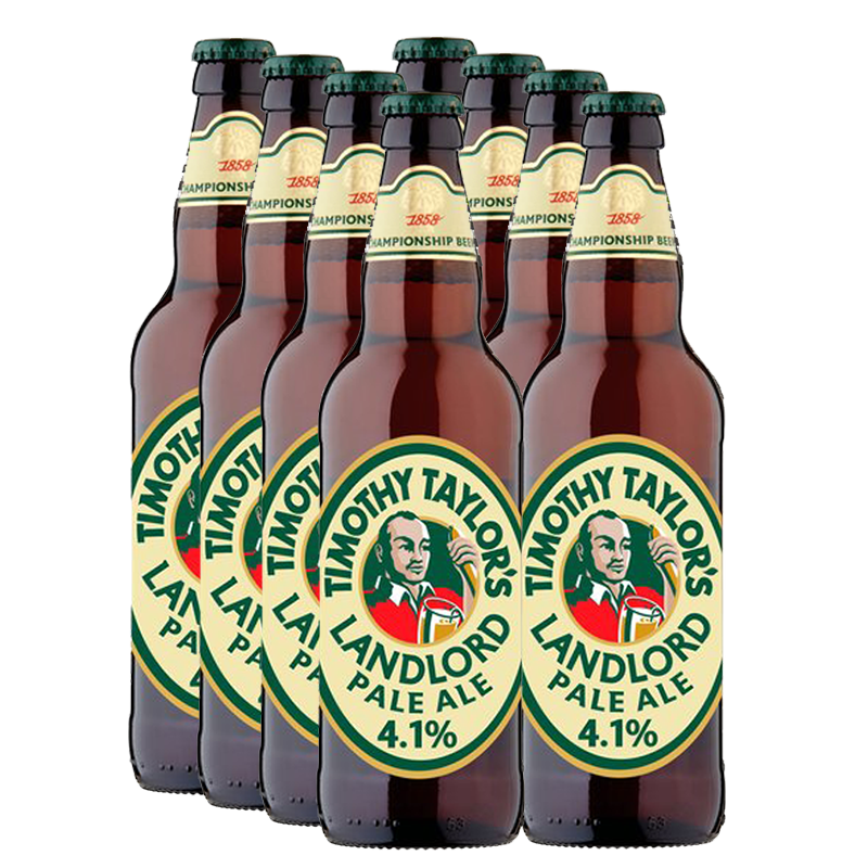 Timothy Taylor Landlord Pale Ale 4.1% 500ml - 8 Pack